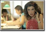 Zola (Pilar Punzano) tries to solve a "Pink House" problem during American History class.